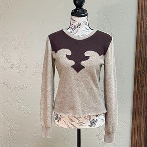 One of a Kind Western Deborah Linquist Crew Neck Sweater